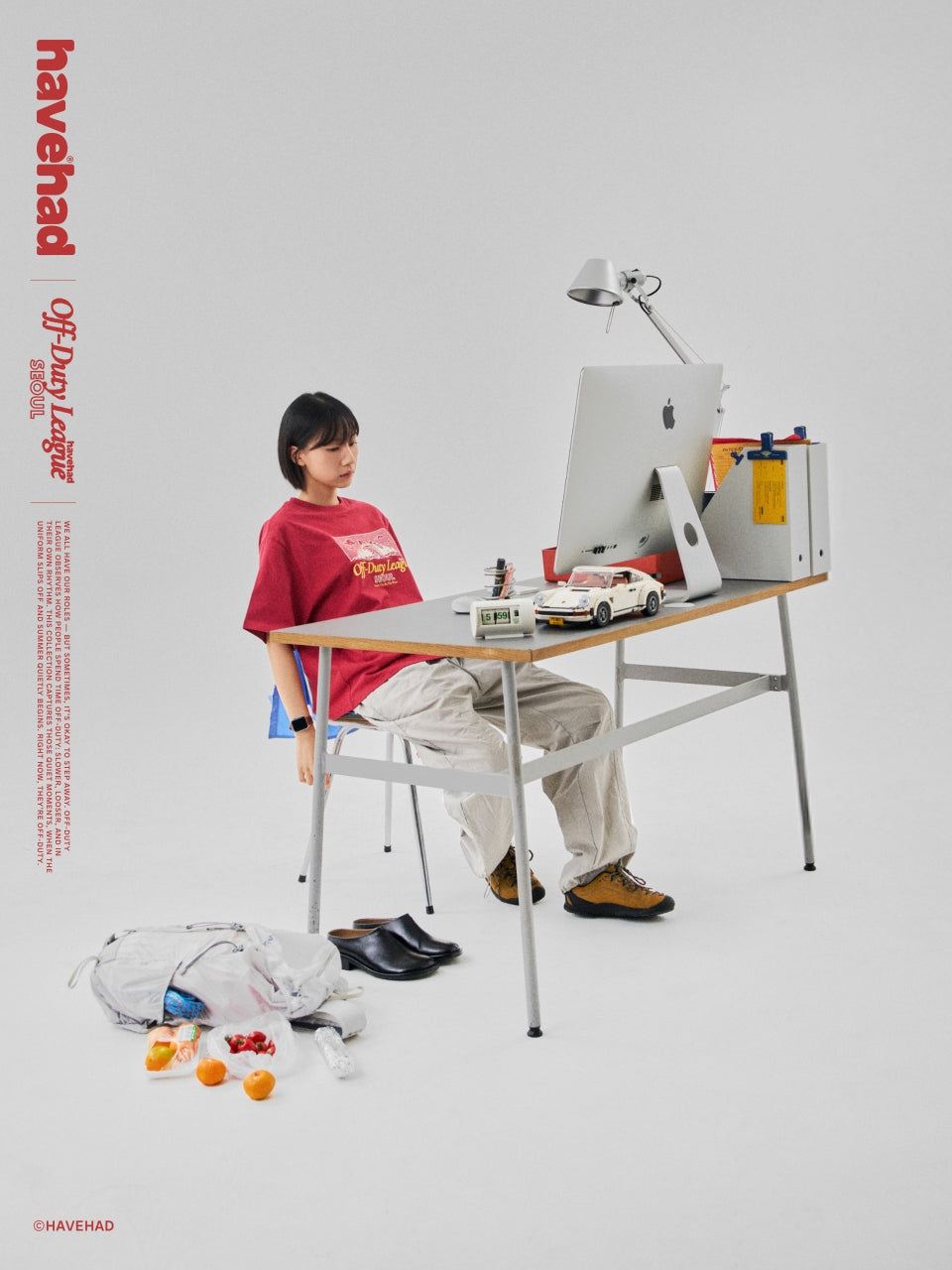 ODL Mountain Half Sleeve Tee (Red)