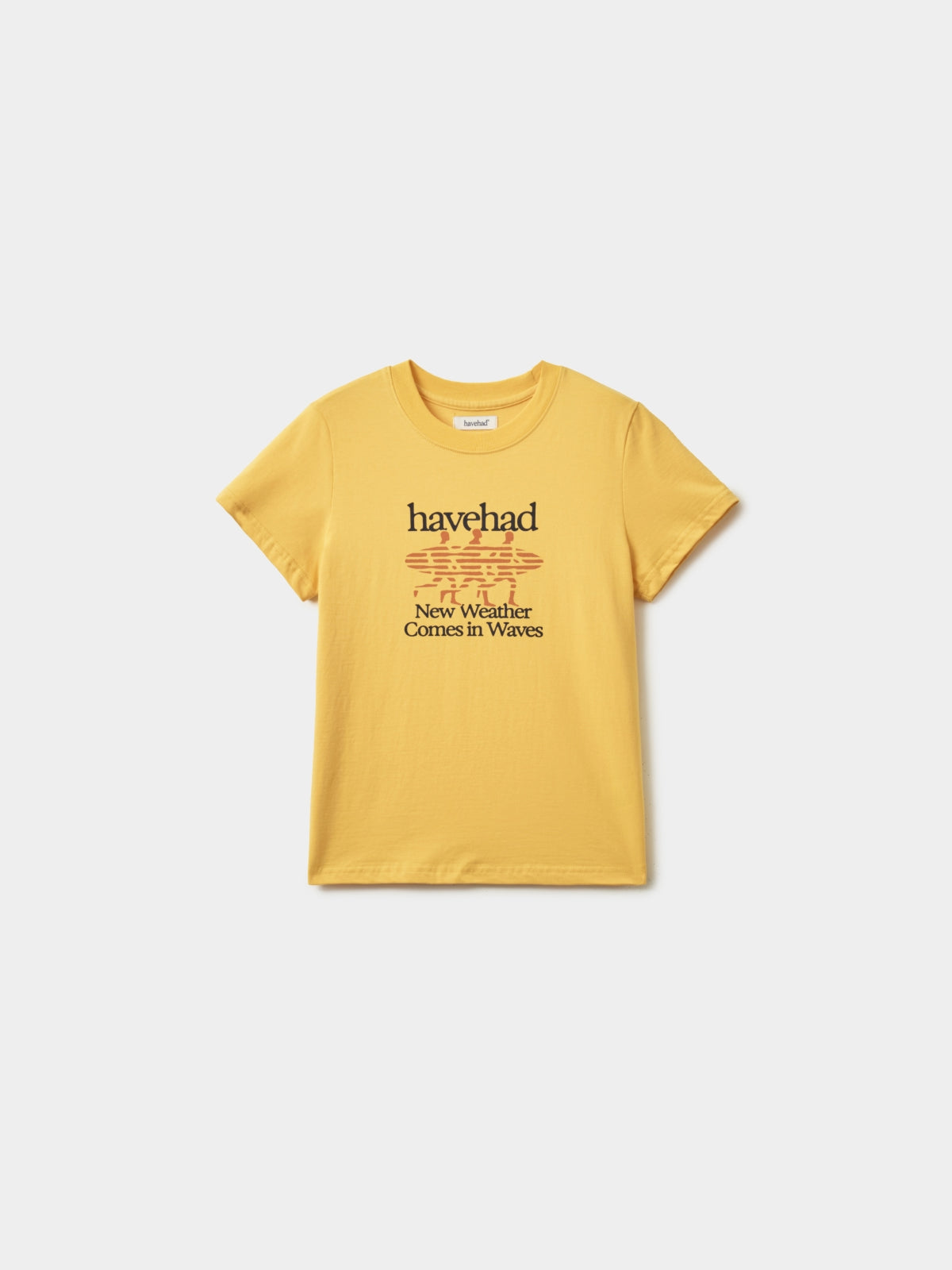 Chasing Waves Tee (Yellow)
