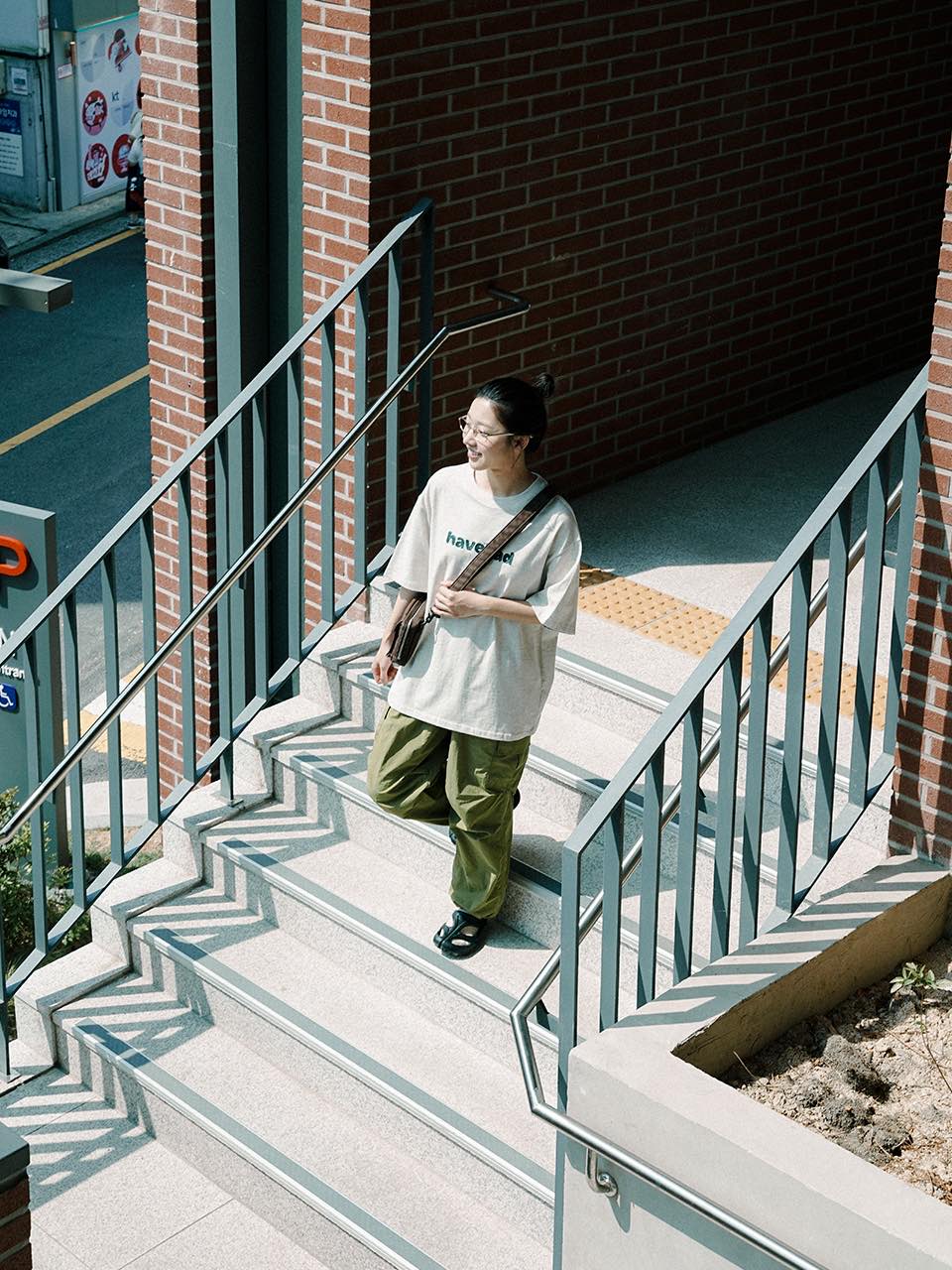 Light Cargo String Pants (Olive)