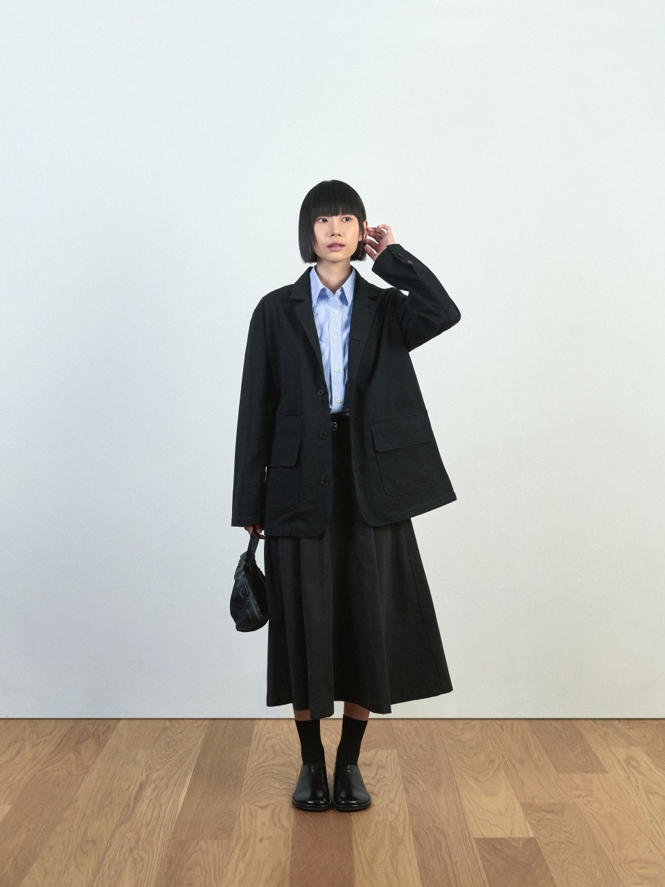 25ss City Worker Club Jacket - Navy | A2 (L)