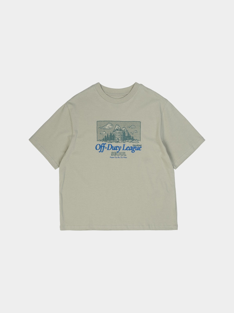 ODL Mountain Half Sleeve Tee (Sage Green)
