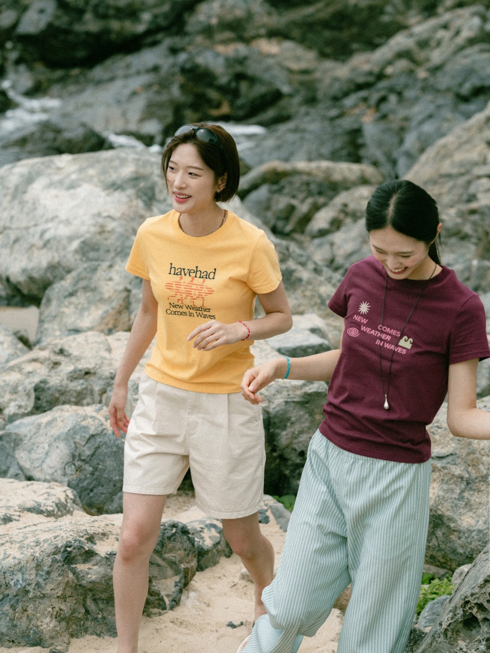 Sea&Sun Washed Pin-tuck Shorts (Ecru)
