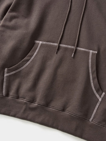 Vintage Sweat Hoodie (Brown)