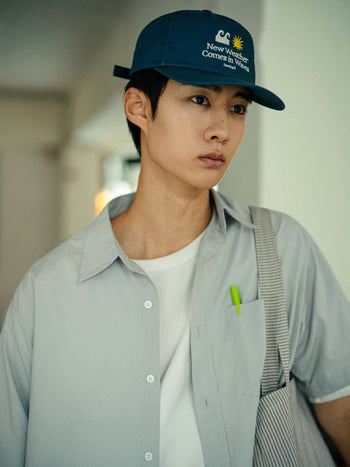 Sea&Sun Graphic Washed Cap (Brown)