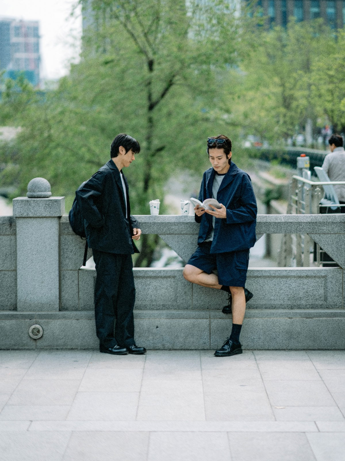 City Light Packable Jacket (Navy)