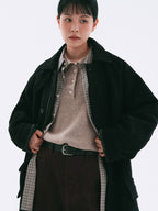 City Wool Half Coat (Black)