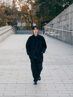 City Wool Half Coat (Black)