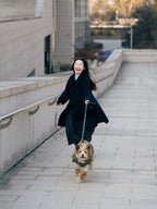 City Wool Half Coat (Charcoal)