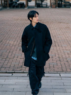 City Wool Half Coat (Black)