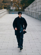 City Wool Half Coat (Black)