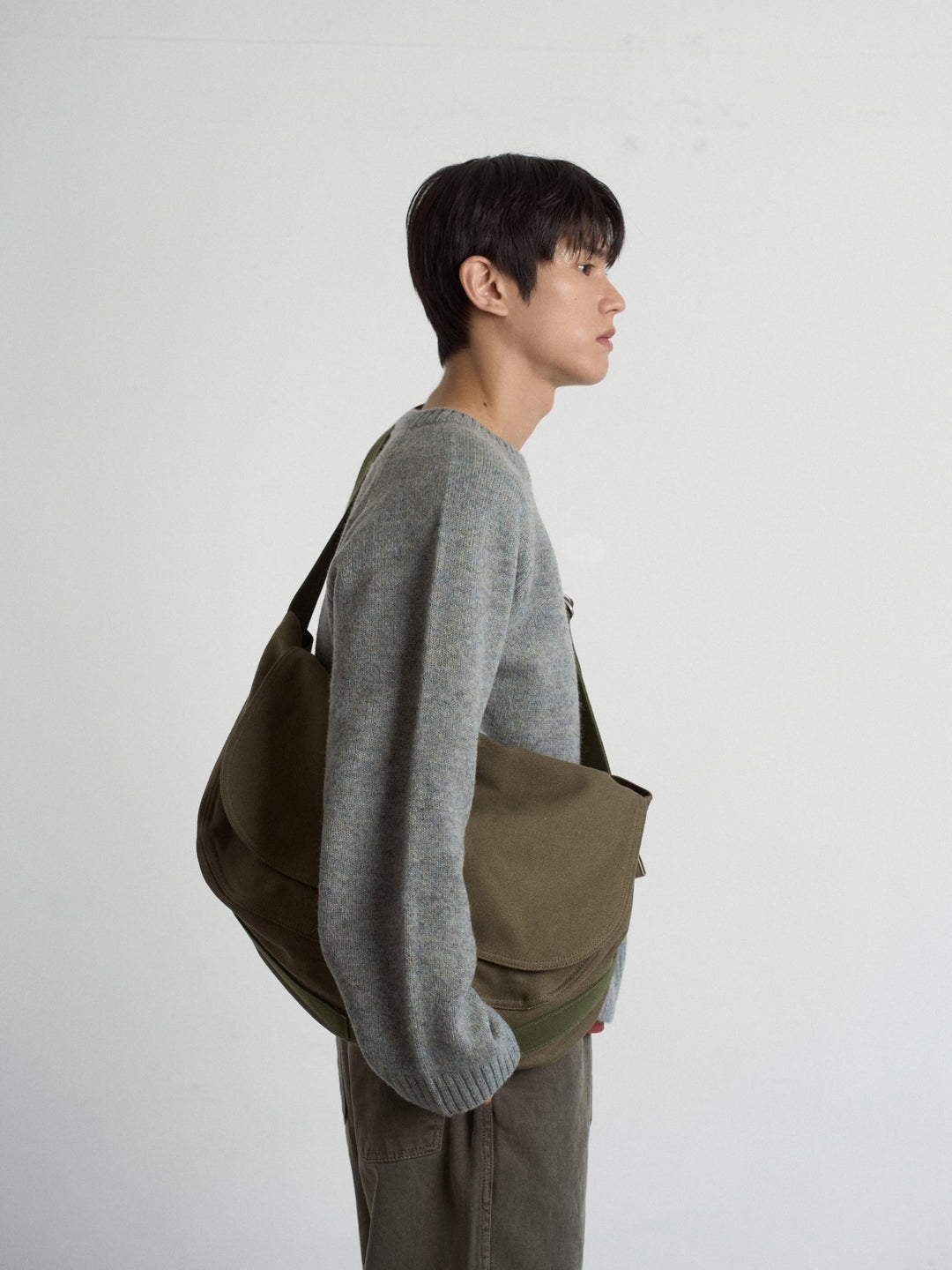 City Newsboy Bag (Khaki)