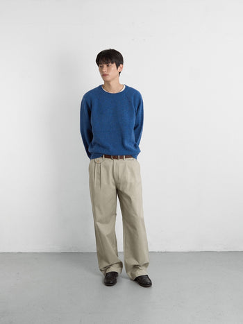 Everyday Pin-tuck Chino Pants (Beige)