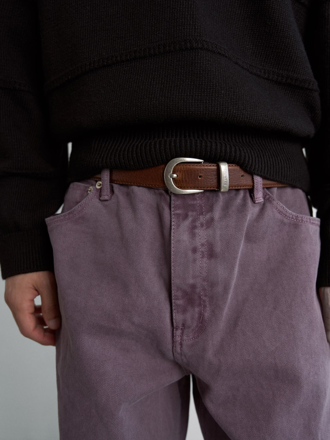 Coloured Denim Pants (Purple)