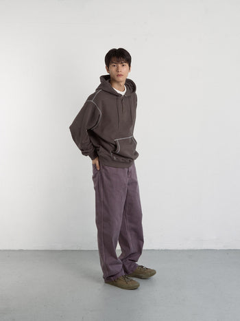 Vintage Sweat Hoodie (Brown)