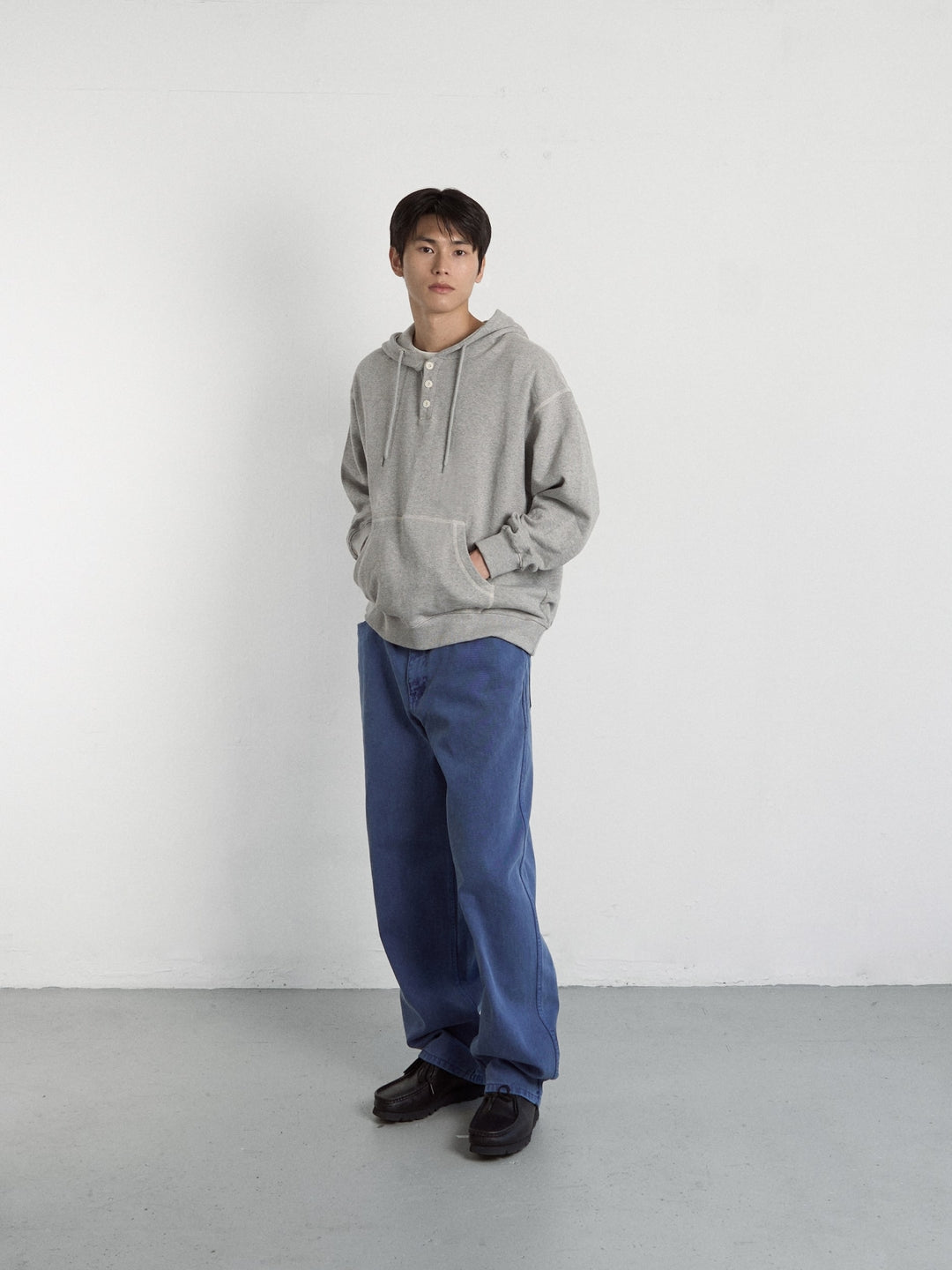 Coloured Denim Pants (Blue)