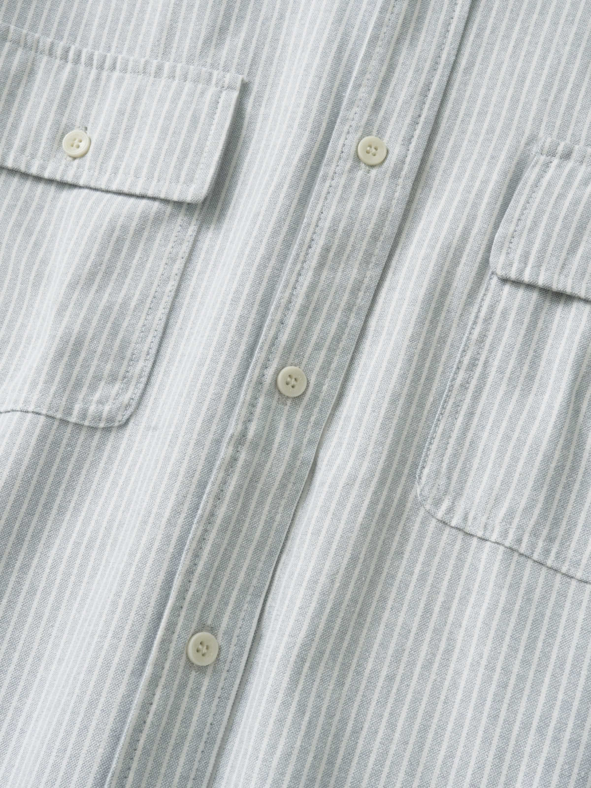 Oxford Work Shirts (Stripe Blue)