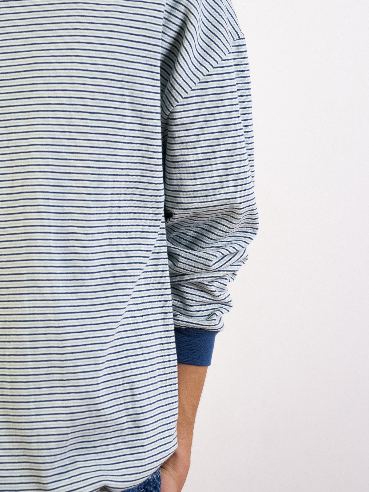 Double Stripe String Tee (Black)