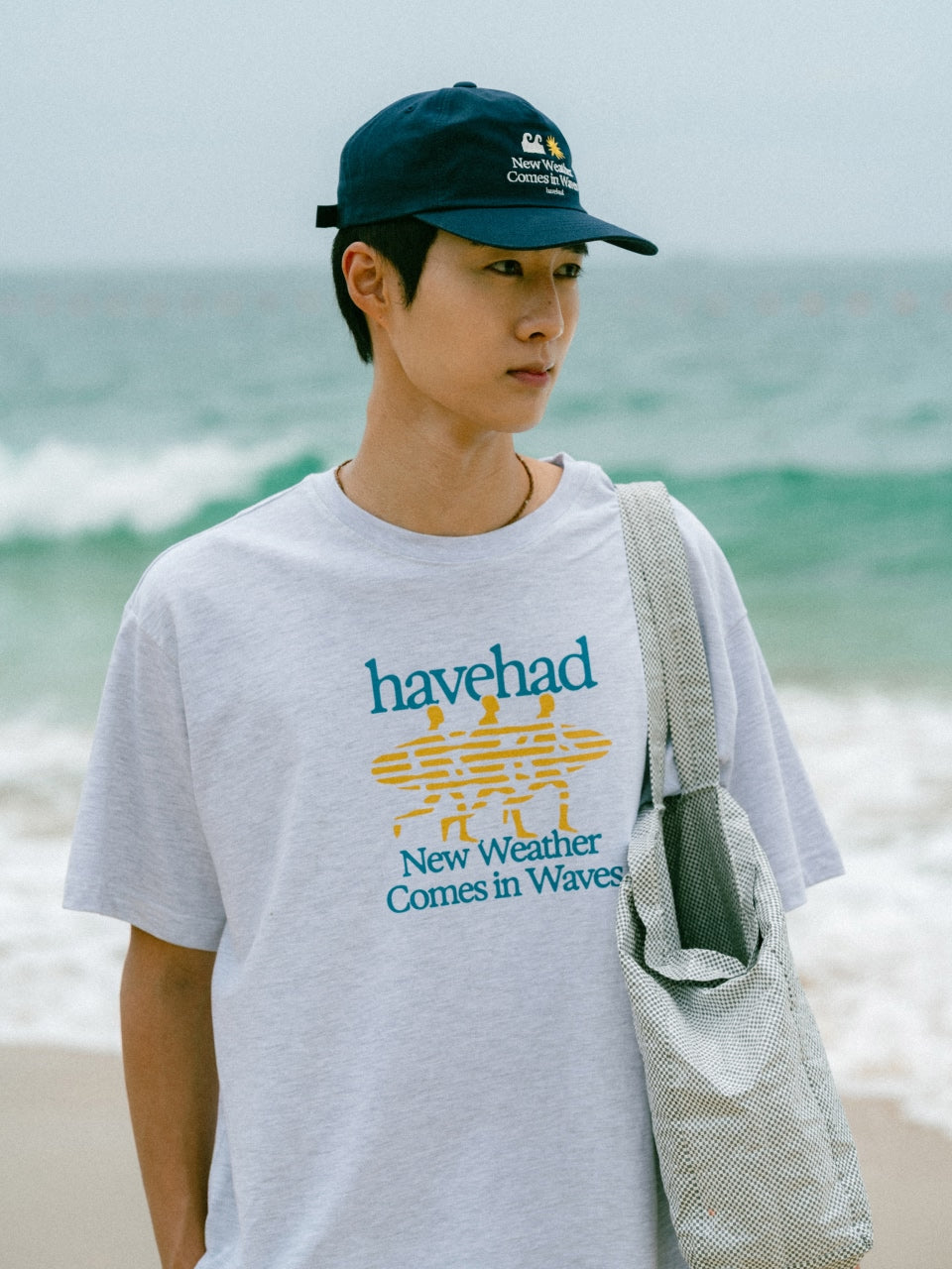Sea&Sun Graphic Washed Cap (Lemon)