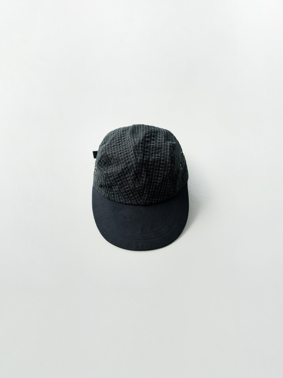 Classic Check Longbill Cap (Navy)