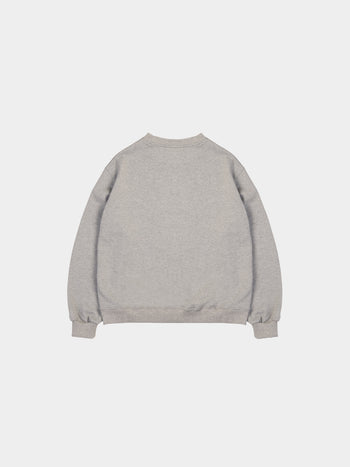 Classic Slab Logo Sweatshirts (Melange Gray)