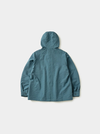 City Commuter Check Wind Jacket (Check Blue)