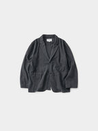 City Light Wool Club Jacket (Charcoal)