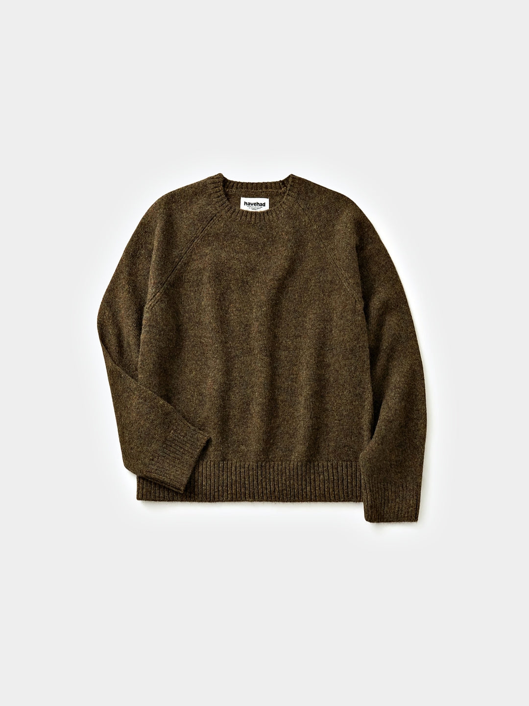 Shaggy Dog Round Knit (Brown)