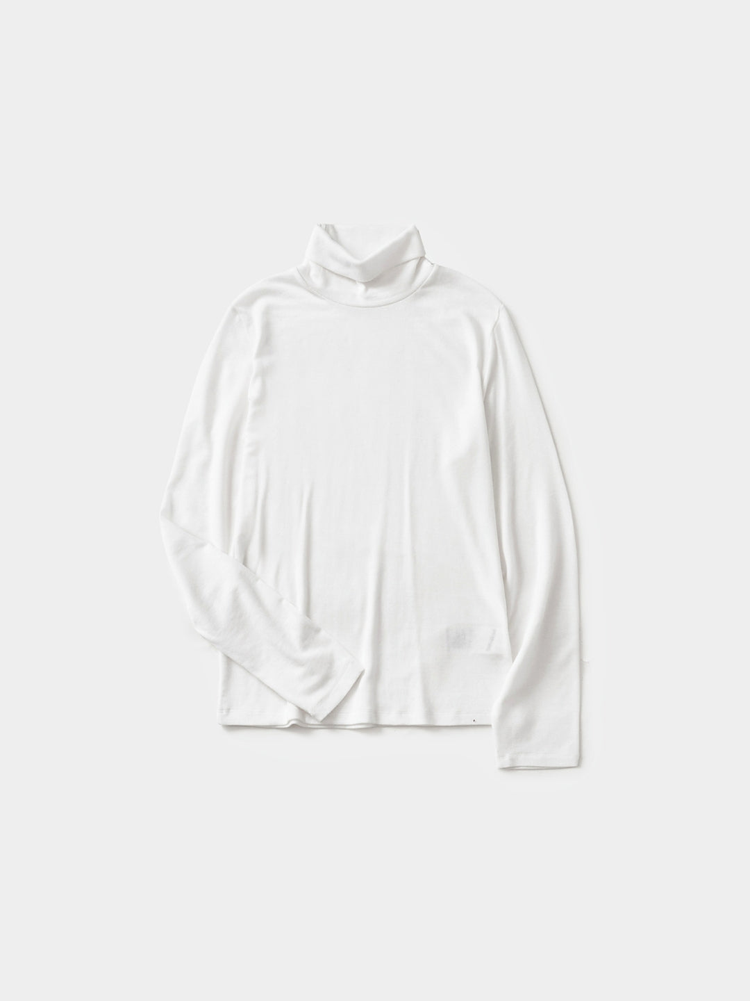 Essential Mock Neck Tee (Ivory)