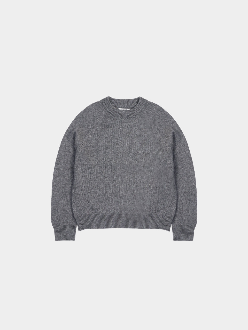 Yak Wool Crewneck Sweater (Gray)