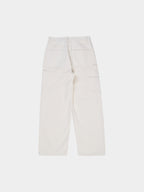 Heavy Cotton Carpenter Pants (Ecru)