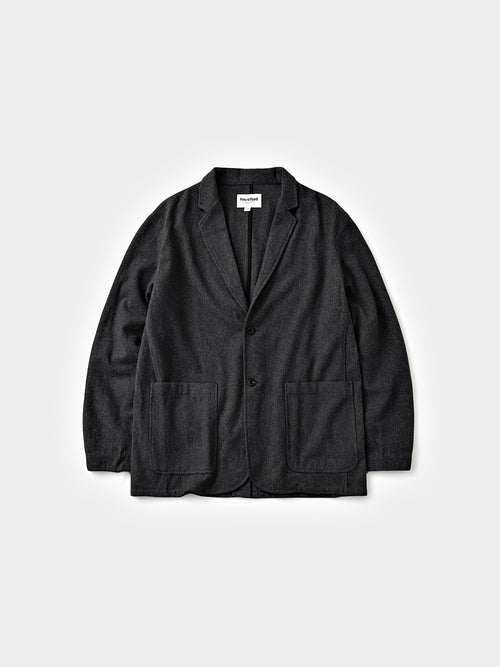 City Light Wool Club Jacket (Charcoal)