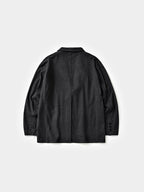 City Light Wool Club Jacket (Black)
