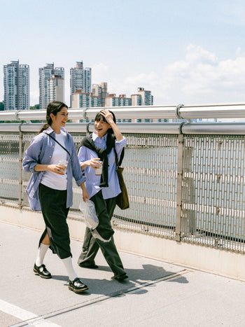 (W)Office Belted Pin-tuck Pants - Khaki | W0 (S)