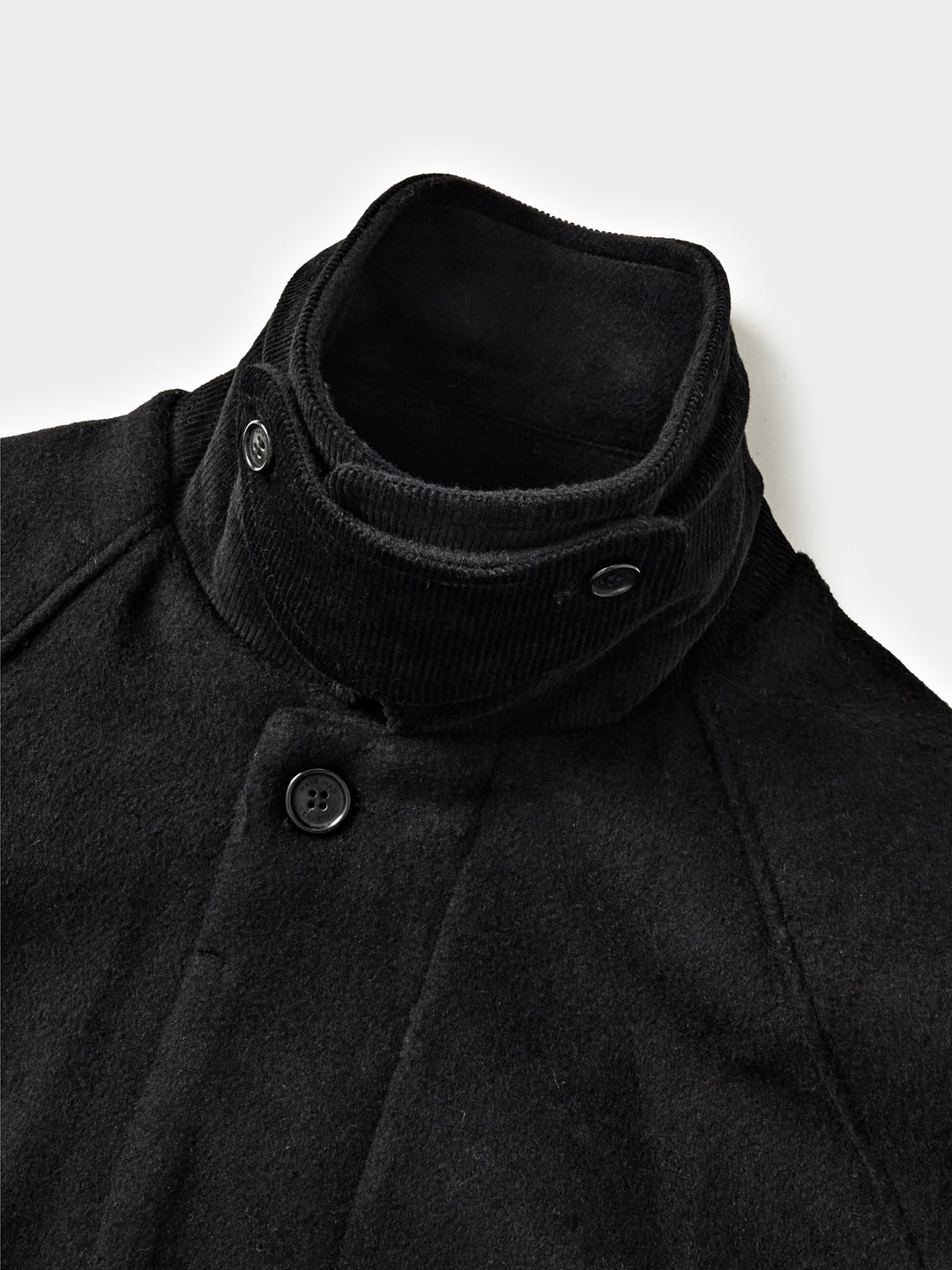 City Wool Half Coat (Black)