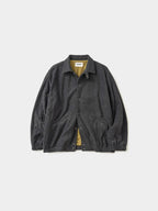 Two-tone Strap Fleece Jacket (Charcoal)