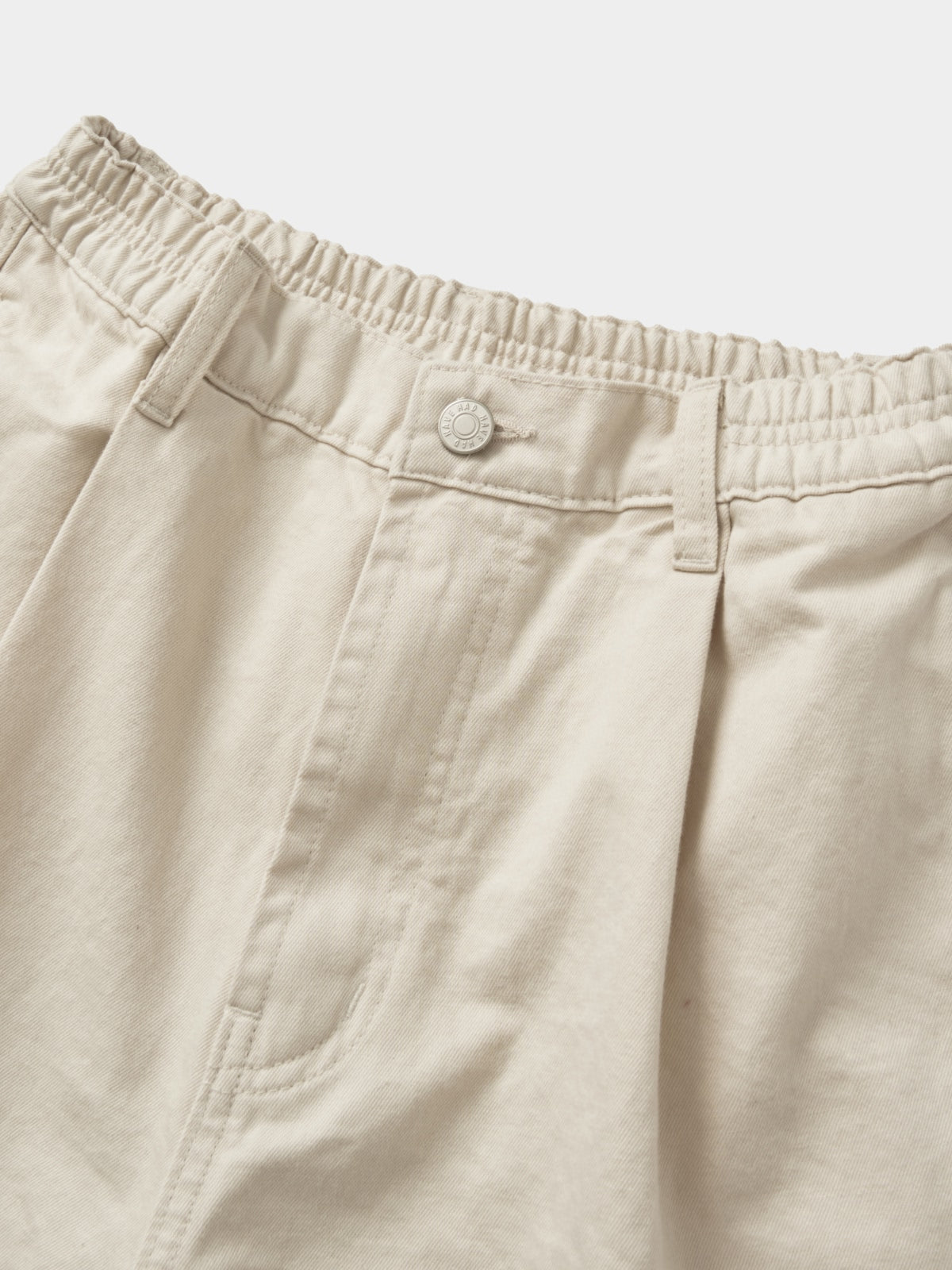 Sea&Sun Washed Pin-tuck Shorts (Ecru)
