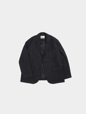 City Wool Club Jacket (Charcoal)