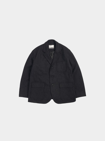 City Wool Club Jacket (Charcoal)