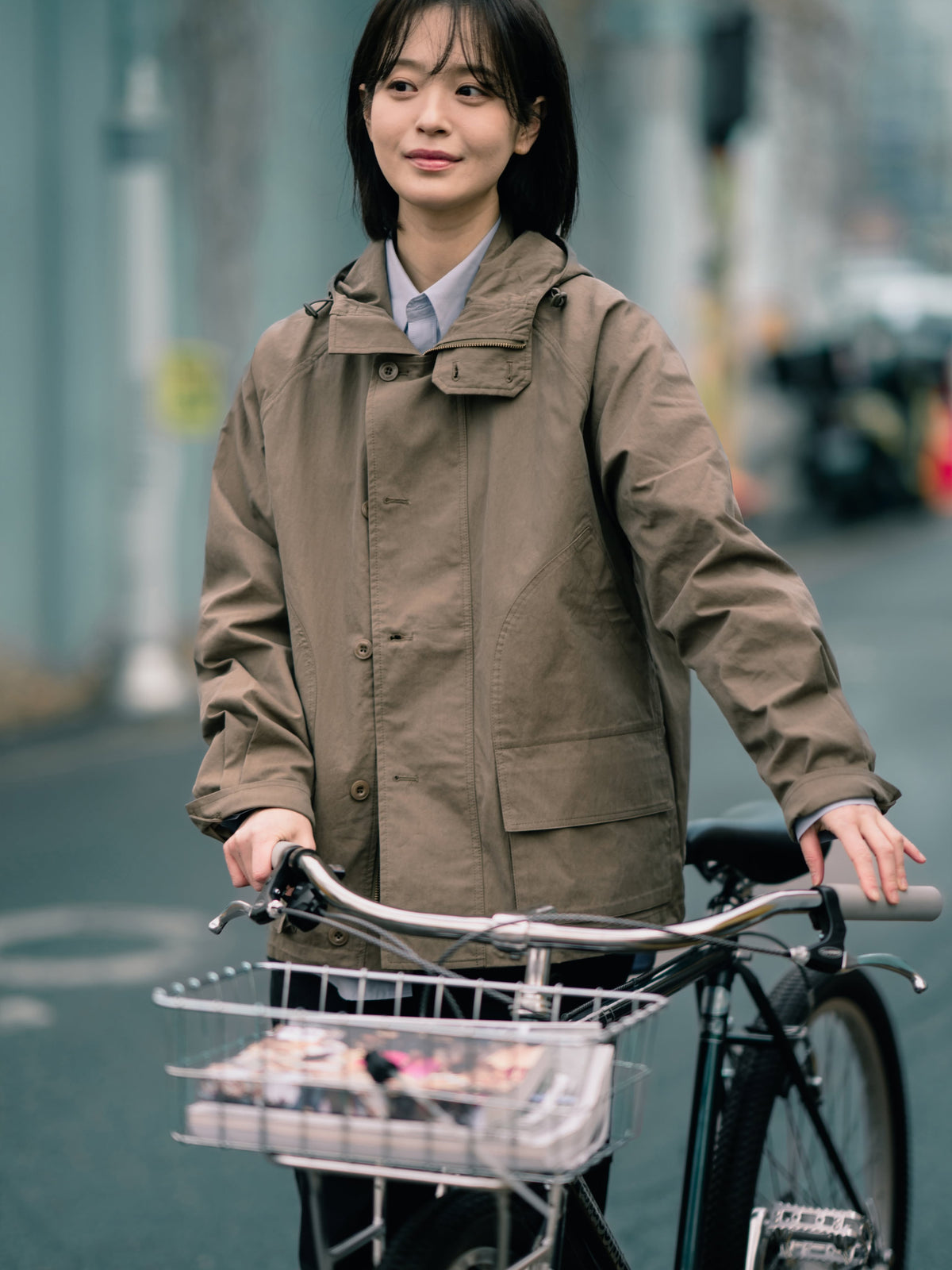 City Commuter Wind Jacket (Brown)