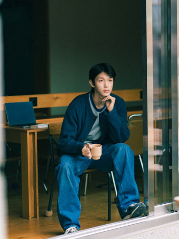 Heavy Cotton Carpenter Pants (Denim Blue)