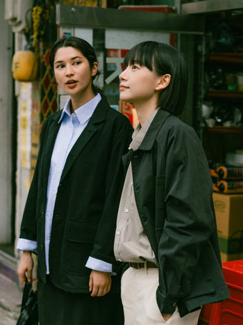 City Worker French Jacket (Black)