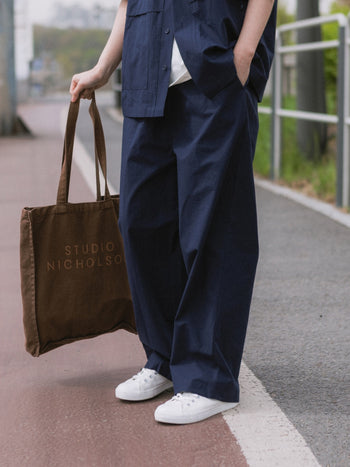 City Summer Light Banding Pants (Navy)