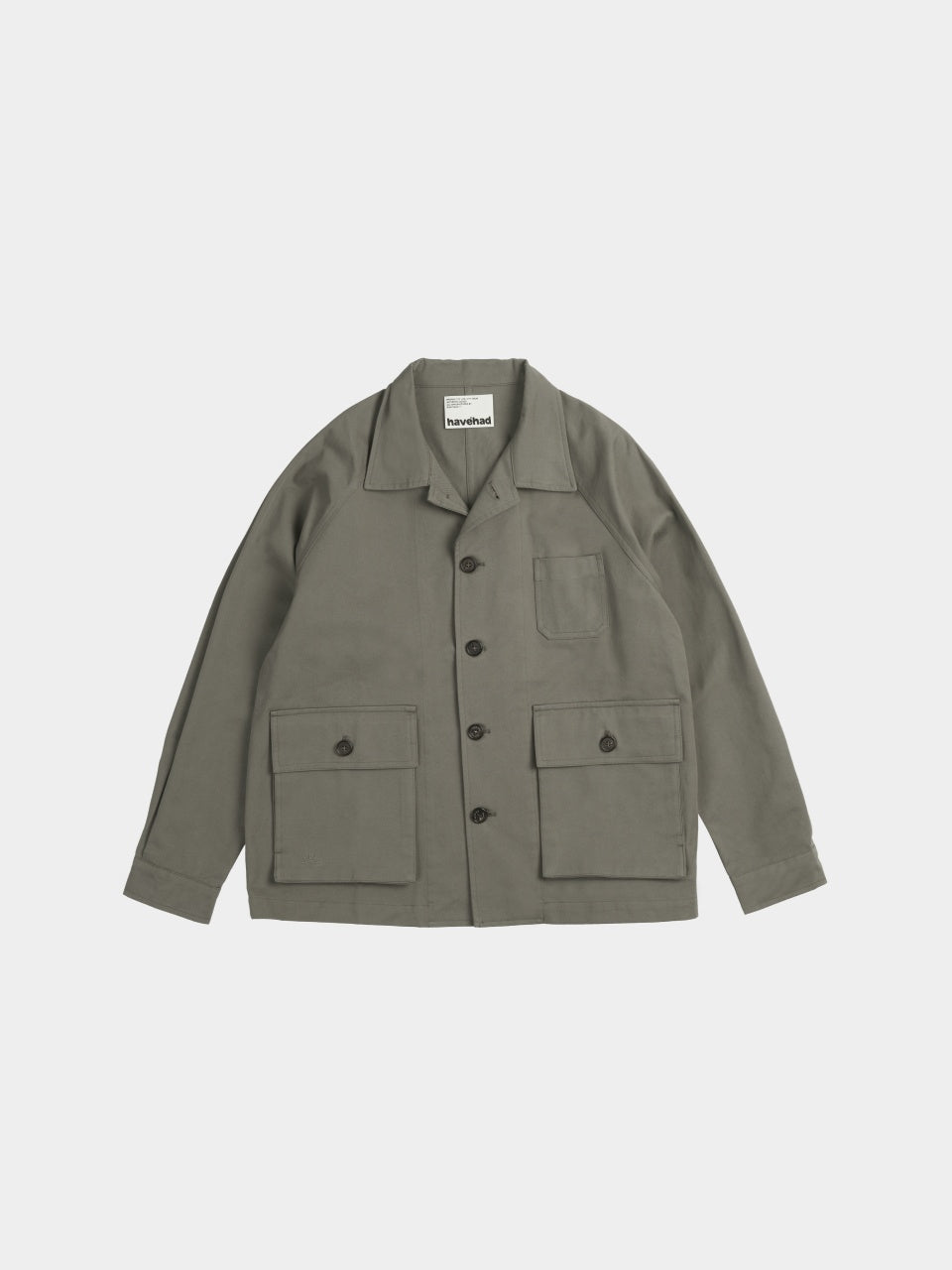 City Worker French Jacket (Khaki Gray)