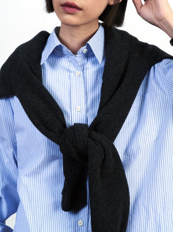 Light Wholegarments Cardigan (Charcoal)