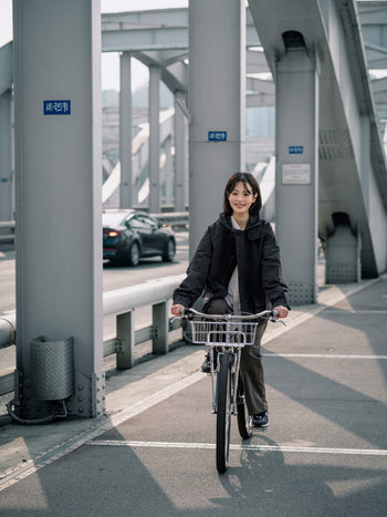 City Commuter Check Wind Jacket (Check Black)