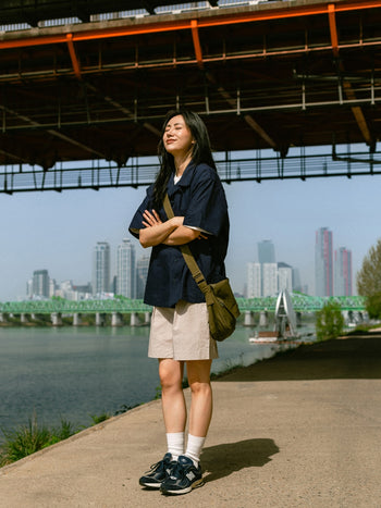 City Summer Light Banding Shorts (Charcoal)