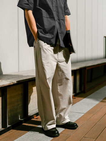 City Summer Light Banding Pants (Charcoal)