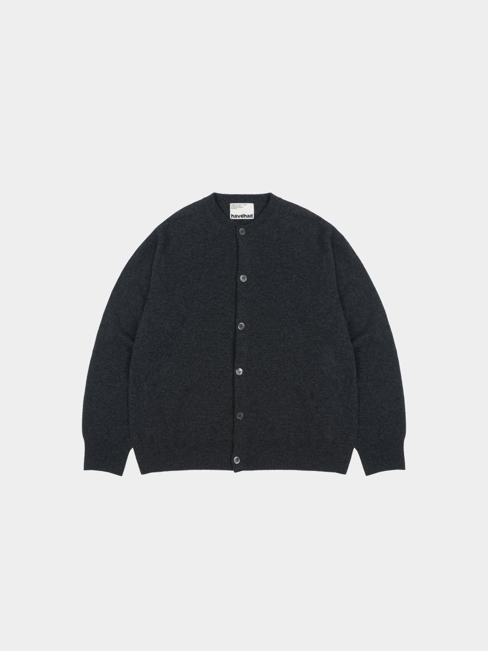 Light Wholegarments Cardigan (Charcoal)