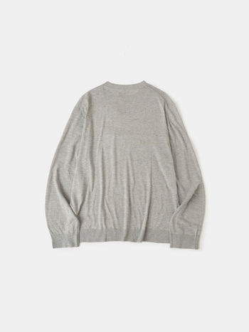 Daily Crewneck Sweater (Melange Gray)