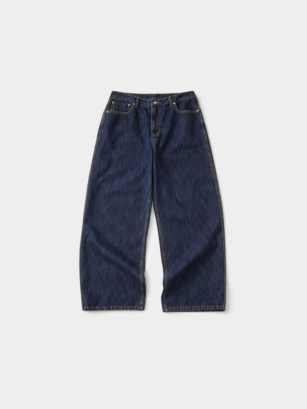 One Washed Denim Pants (Denim Blue)